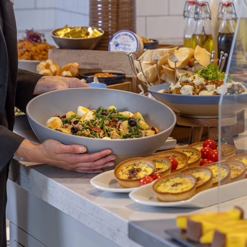 <p>FRENCH &amp; GREEK LUNCH MENUS</p>