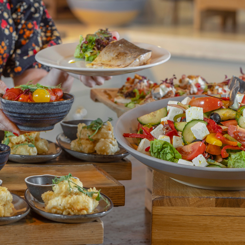 <p>FRENCH &amp; GREEK LUNCH MENUS</p>